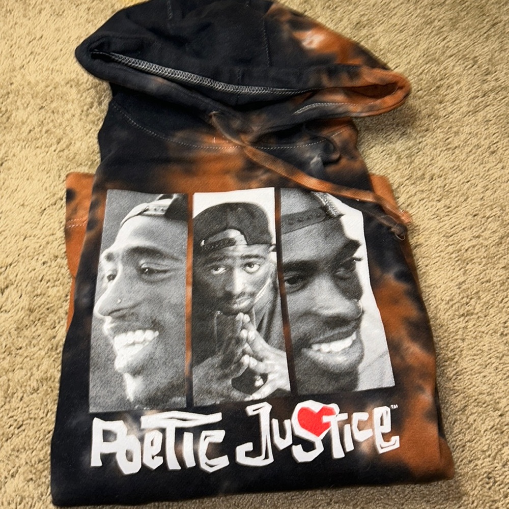 Tupac Poetic Justice graphic sweatshirt/pullover